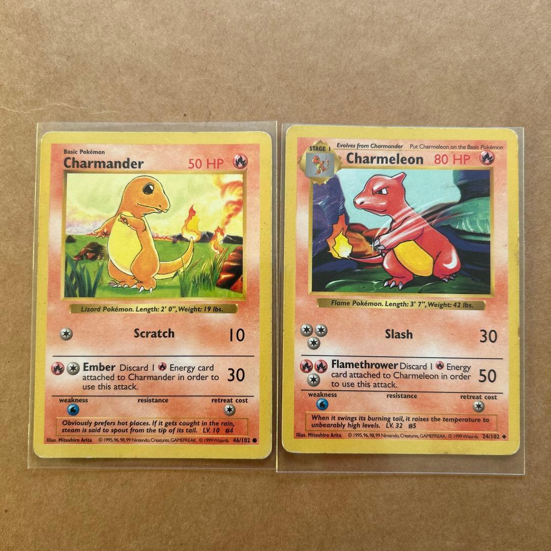 ポケモンカード Charmander & Charmeleon セット