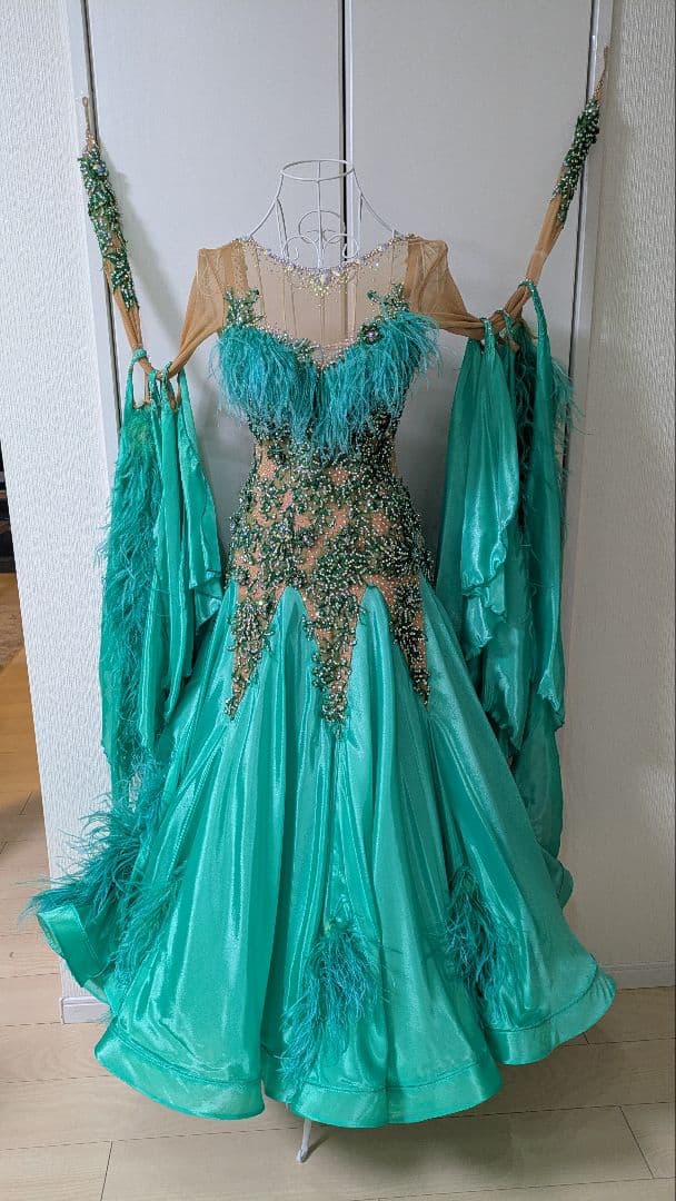 社交ダンス　スタンダードドレス　Felicia製