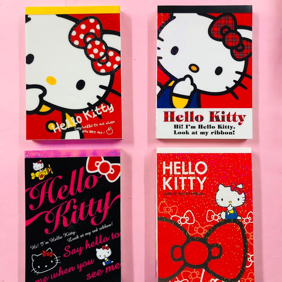 2008、2009年製 レア★ハローキティ ボリュームメモ 4冊まとめセット④