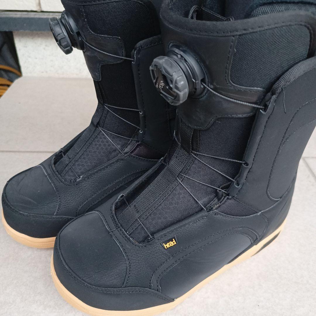 head スノーボードブーツ BOAウィメンズ 美品 ブラック　26.5