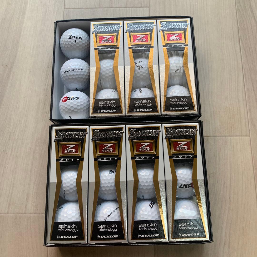 【新品未使用】スリクソンSrixon Z-STAR ゴルフボール 24個