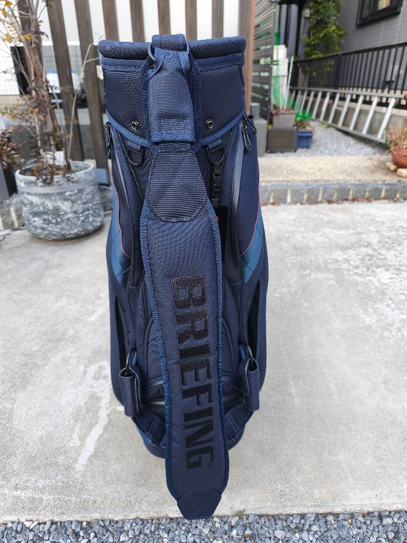 【値下げ】BRIEFING CR-3＃02 キャディバッグ ネイビー