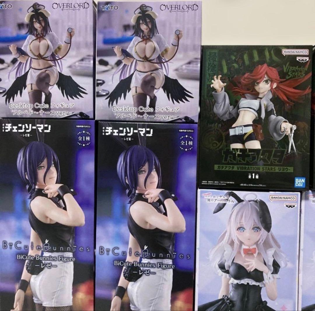 限定値下げ　プライズフィギュア　美少女　レゼ　アーリャ　リヨウ　アルベド　14点