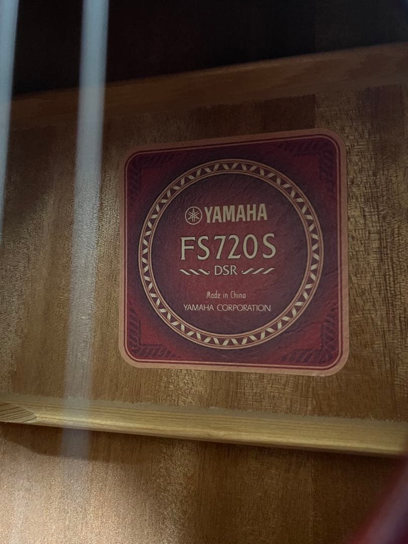 YAMAHA アコースティックギター FS720S 初心者 アコギ DSR