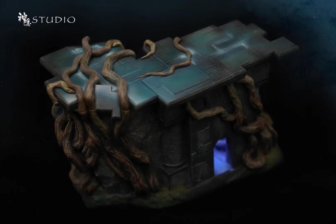 宮崎駿 天空の城ラピュタ バルスの再生 彫刻フィギュア