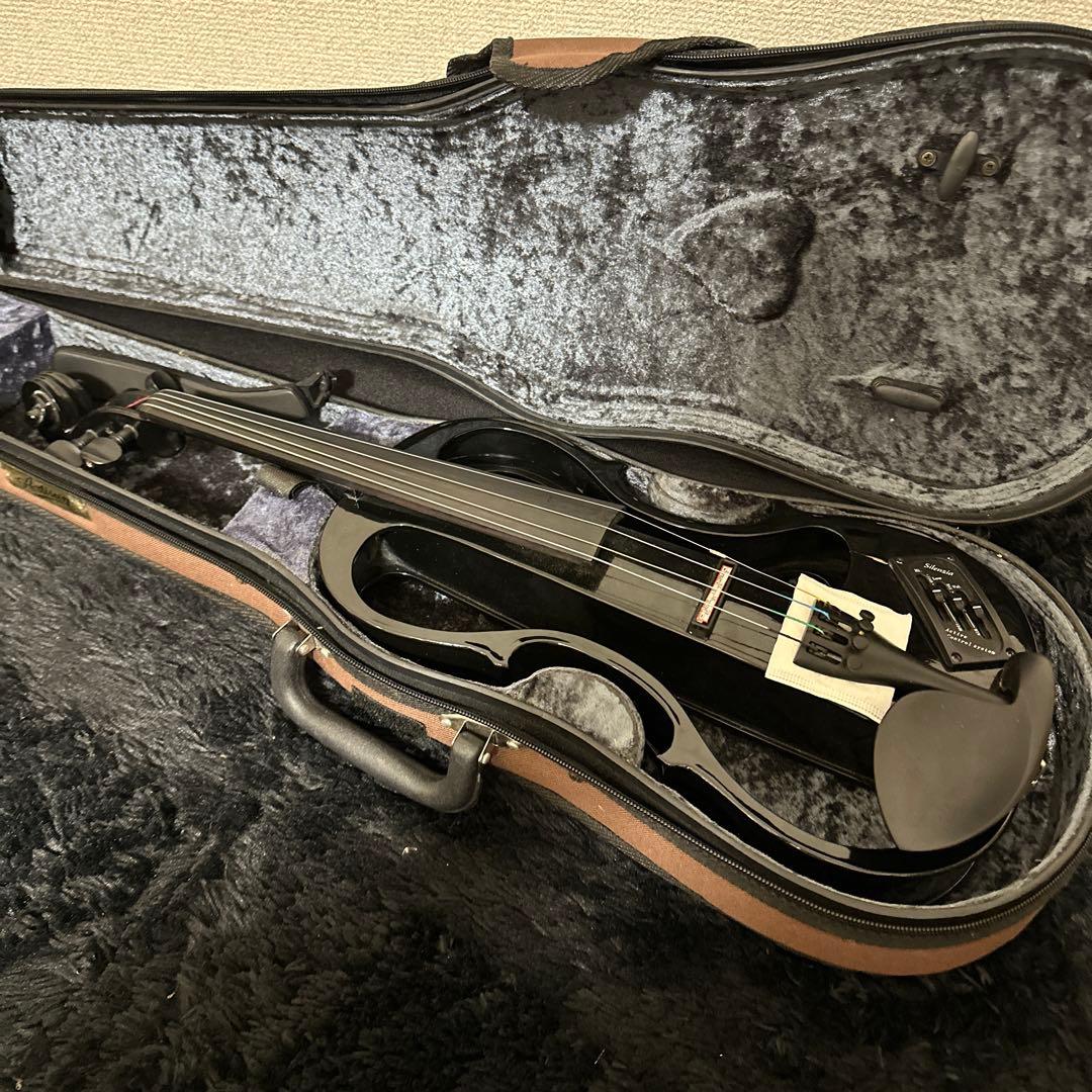 Carlo Giordano EV-202 エレキバイオリン 弦楽器 ケース付属