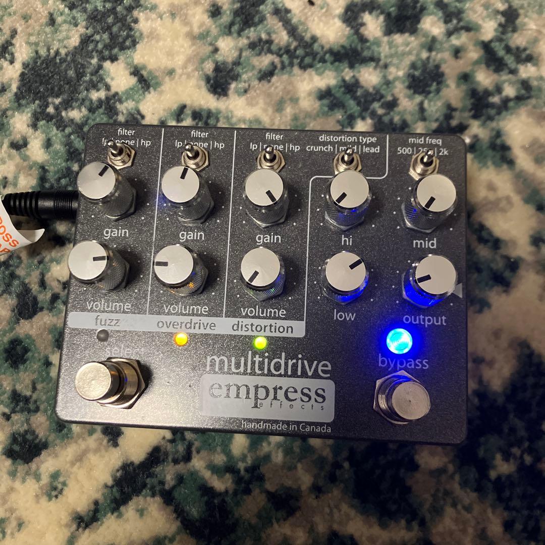 ギター Empress Effects multidrive