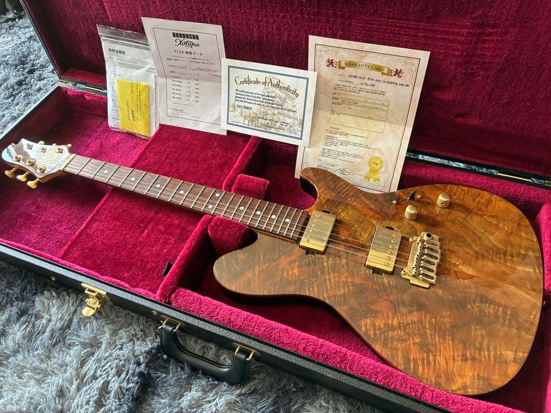 ギター Sugi DS496MLR BTN-WN/H-MAHO2P NAT-BK