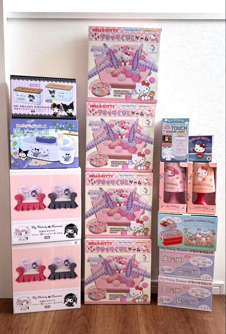 サンリオ メロクロ キティ シナモン 雑貨 玩具 まとめ売り15点