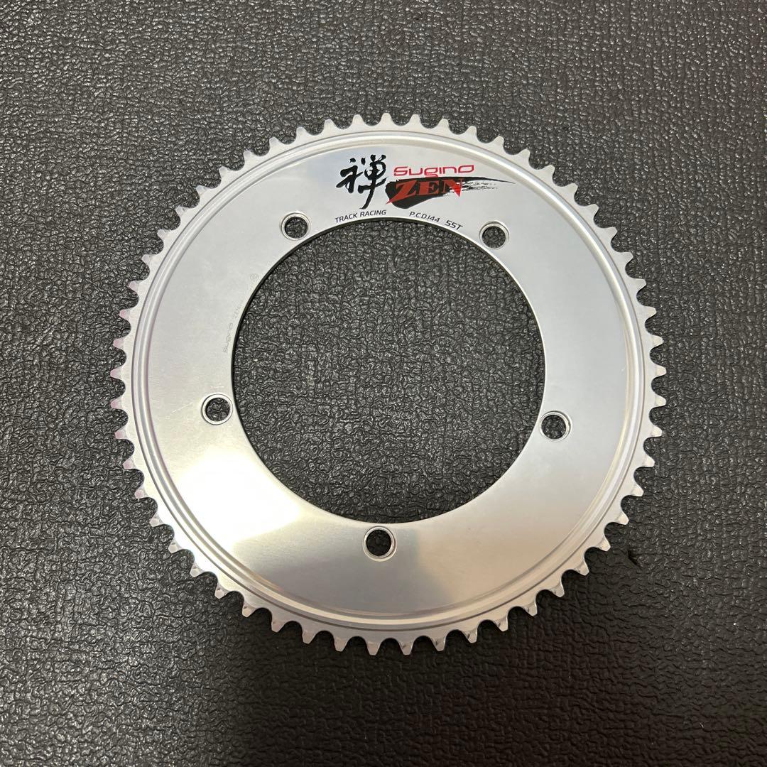 Sugino 禅チェーンリング シルバー