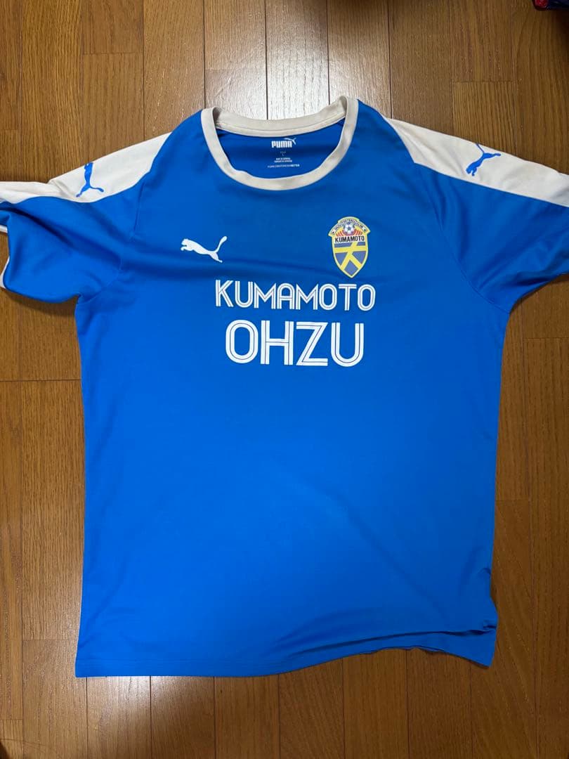 大津高校サッカー部　練習着　半袖