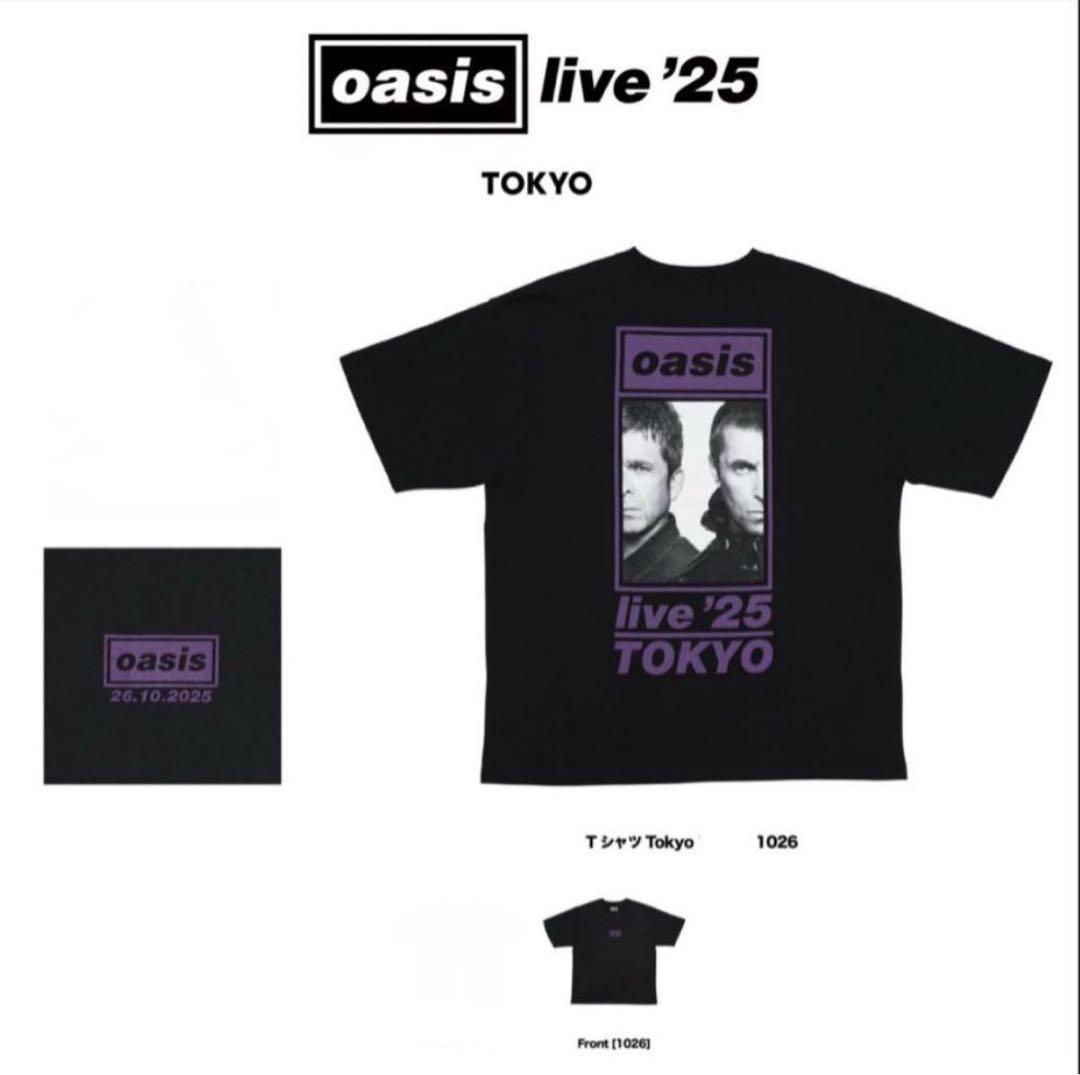 コ*頭様 oasis live '25 TOKYO Tシャツ Lサイズ　１０月２
