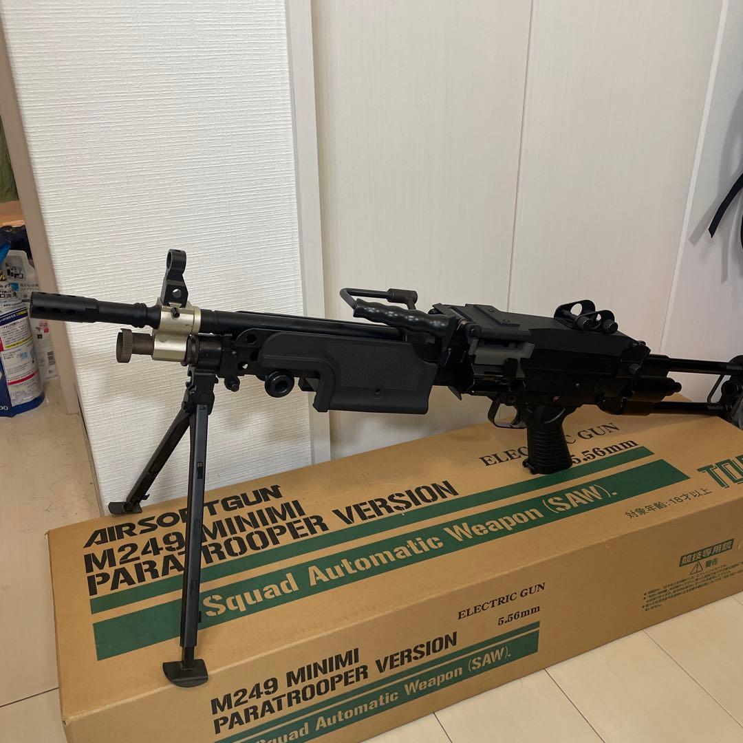 値下げ！！TOP JAPAN製電動ガンM249 絶版！希少！