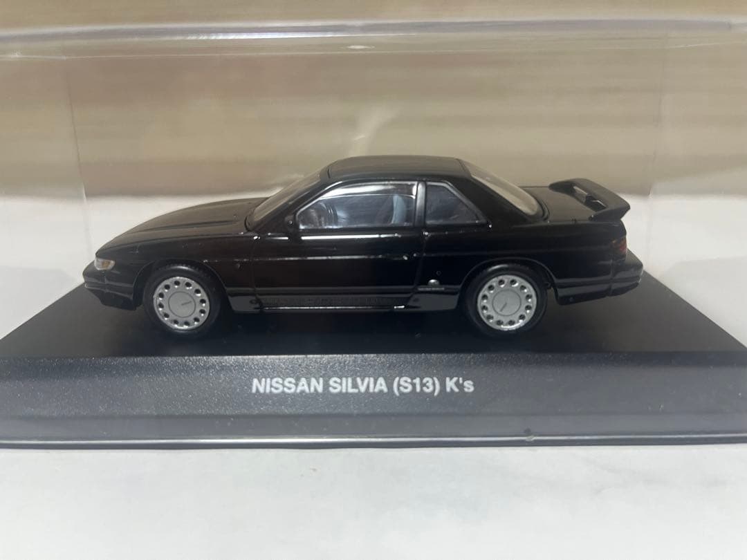 京商 1/43 日産 シルビア S13 K’s スーパーブラック