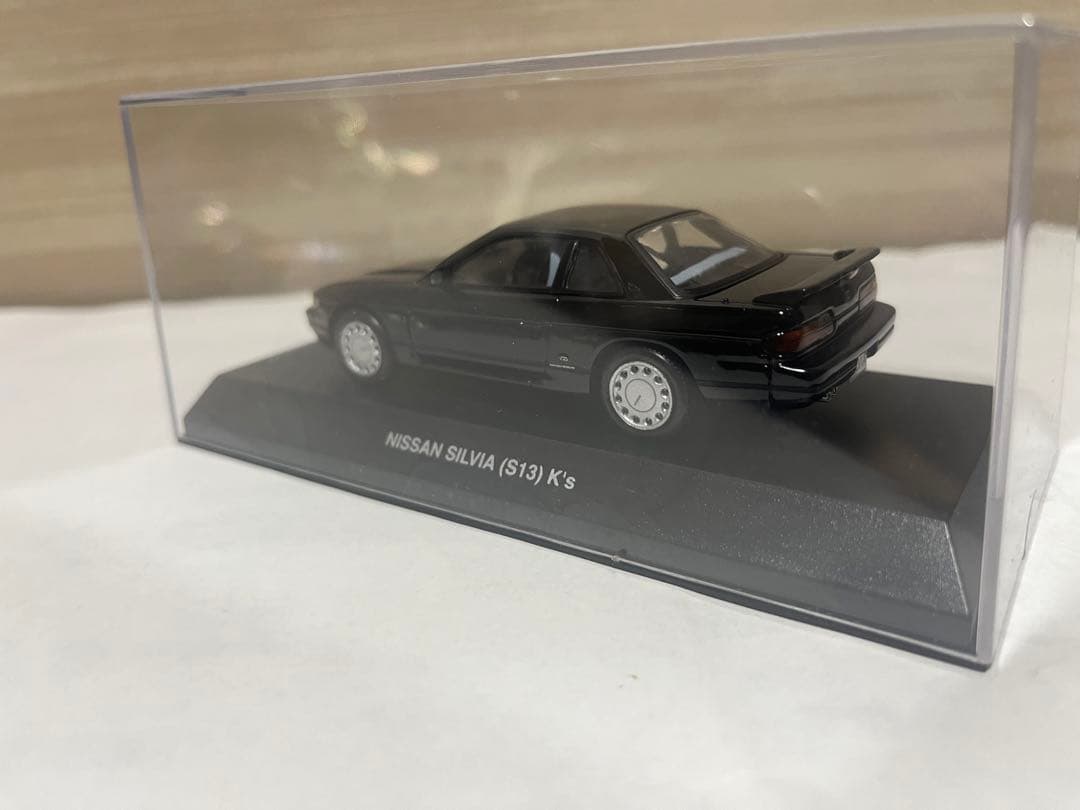 京商 1/43 日産 シルビア S13 K’s スーパーブラック