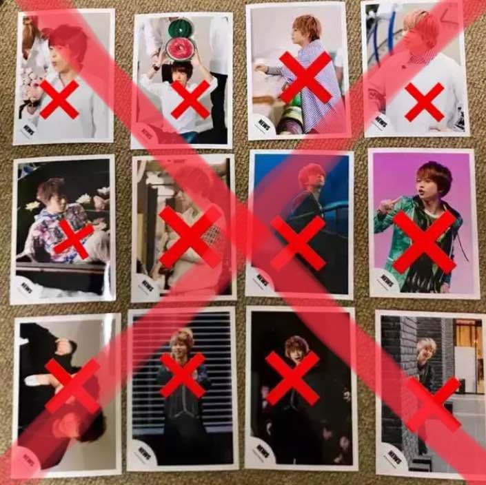 NEWS 増田貴久 公式写真 ジャニショ セット 閲覧用