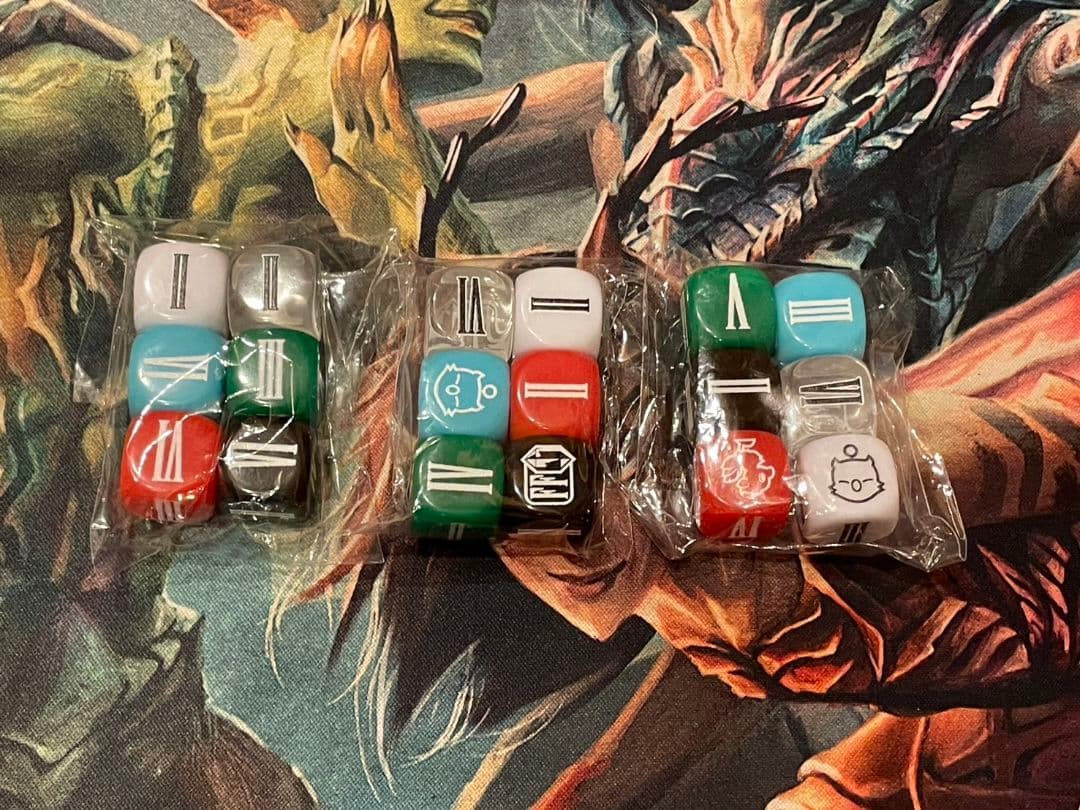 マジック大戦祭　エキスパンションシンボルダイス6個入り　3セット　FF MTG