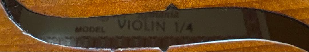 HORA 1/4 バイオリンセット 2018年製 ケース弓付 調整前提