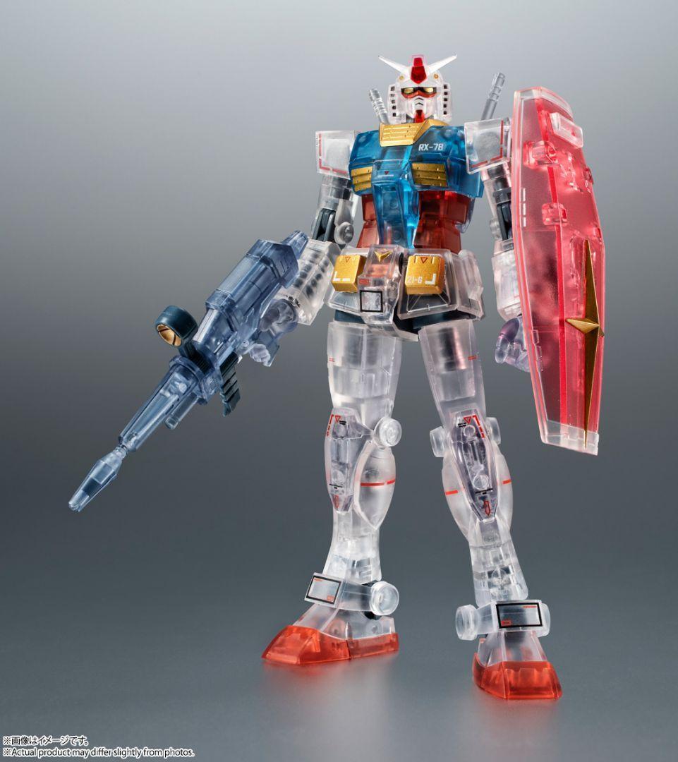 【新品未開封】海外限定 ROBOT魂 RX-78-2 ガンダム クリアカラー