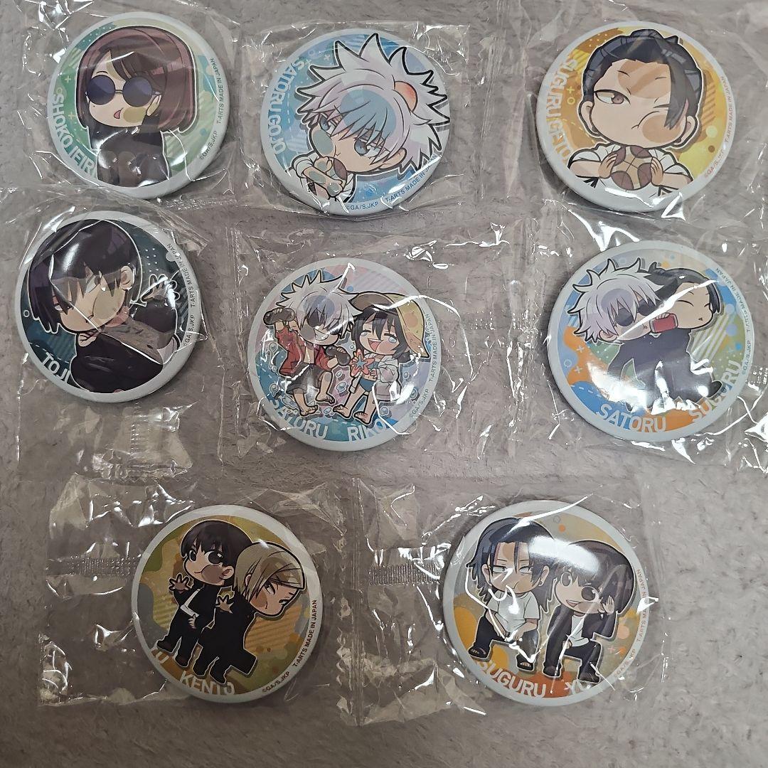 呪術廻戦 ぴた！でふぉめ 懐玉・玉折 エピソード缶バッジ コンプリート　8種