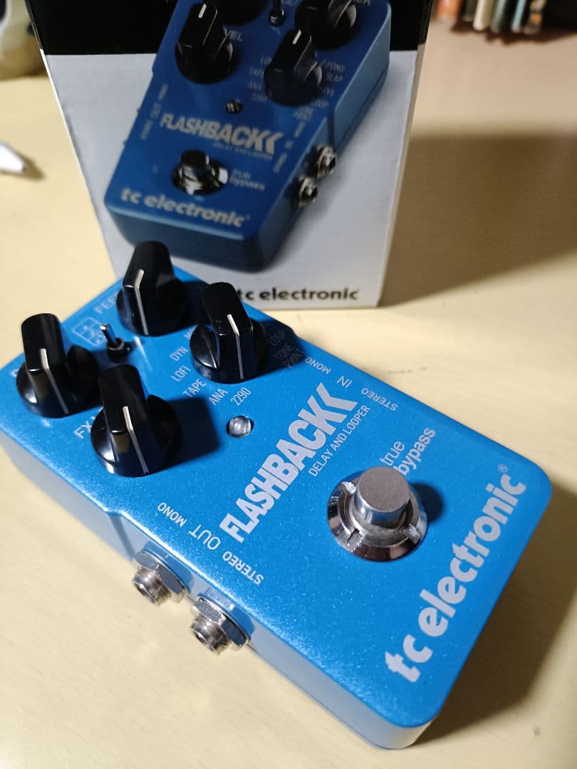 tc electronic FLASHBACK ディレイエフェクター　箱付き