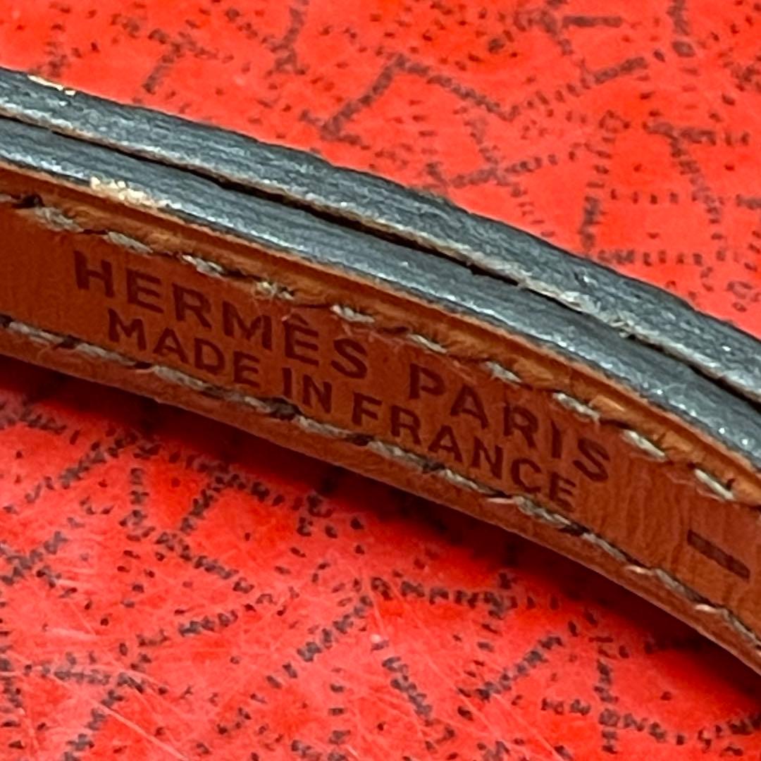 美品 エルメス 首輪 カラー 猫 ネコリザード レザー グリーン 鈴 ペット