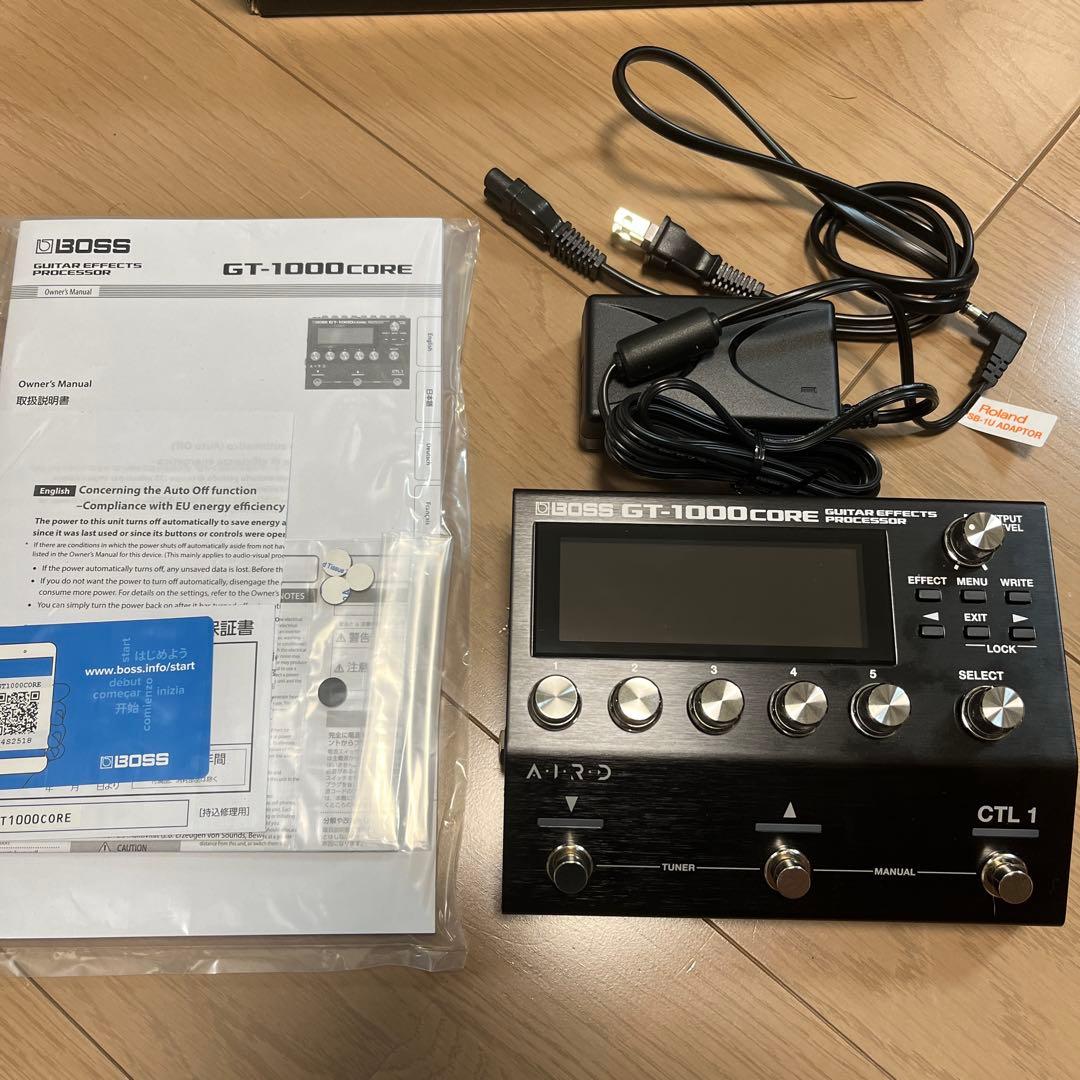 BOSS GT-1000 CORE バージョンVer.2.00