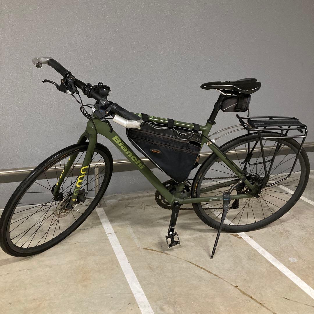 Bianchiビアンキ ROMA3 ローマ グリーン　カーキ　2019 京都市内