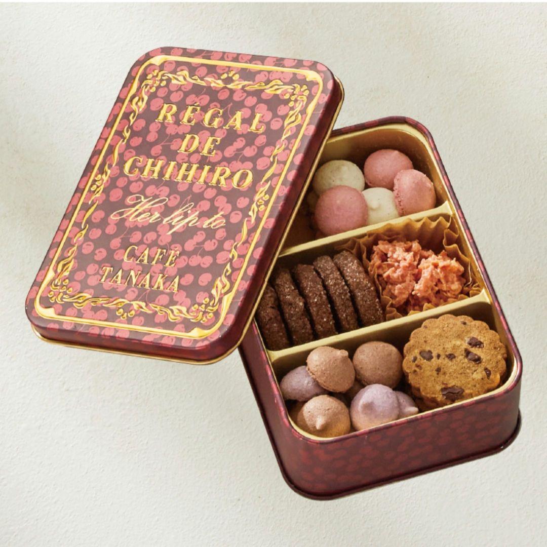 ■限定■カフェタナカ コラボ缶　ハーリップトゥ ミニョンマルモニーフレーズ