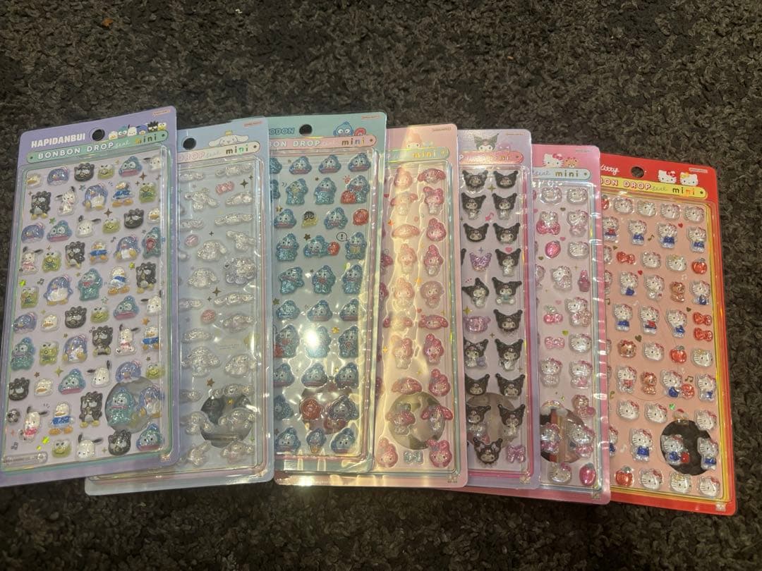 サンリオミニ ７枚プリンなし