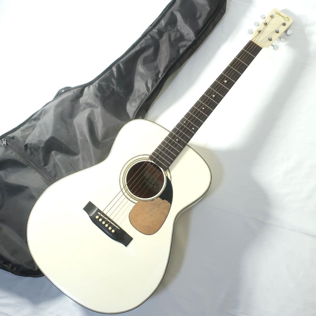 ThreeS W-130W アコースティックギター ホワイト ケース付