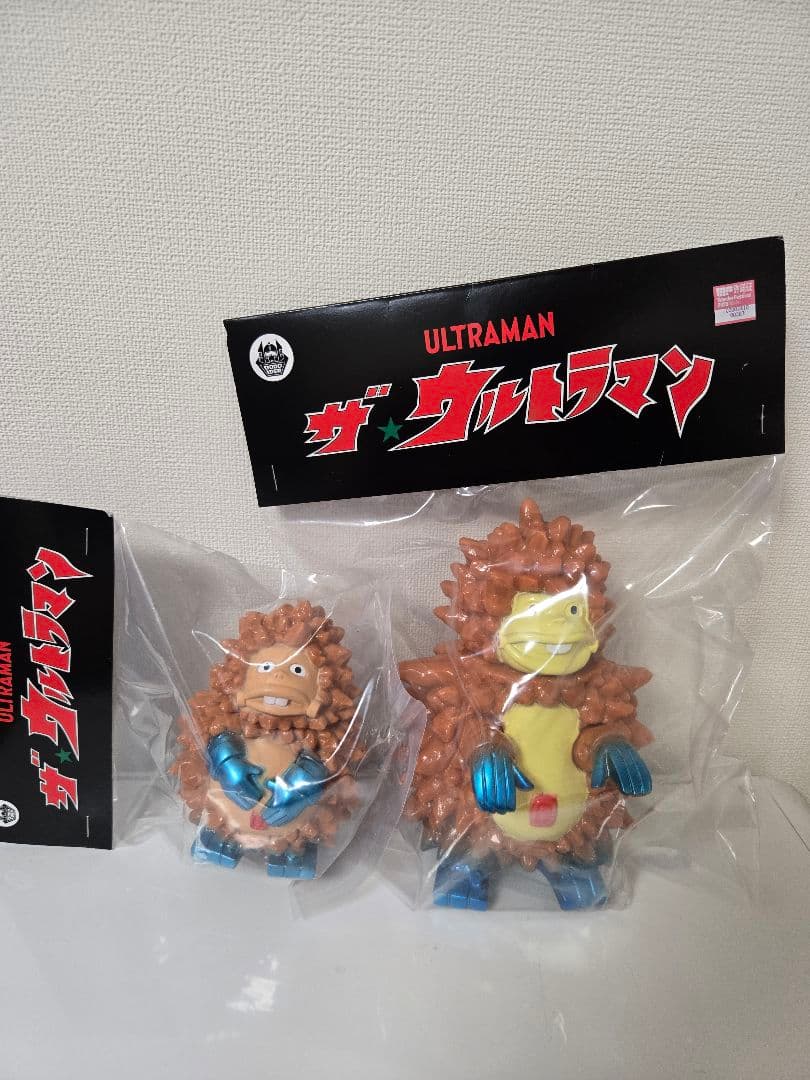 新作 　ピグ　ソフビ　2体セット　グッドアイデア 帰ってきたウルトラマン