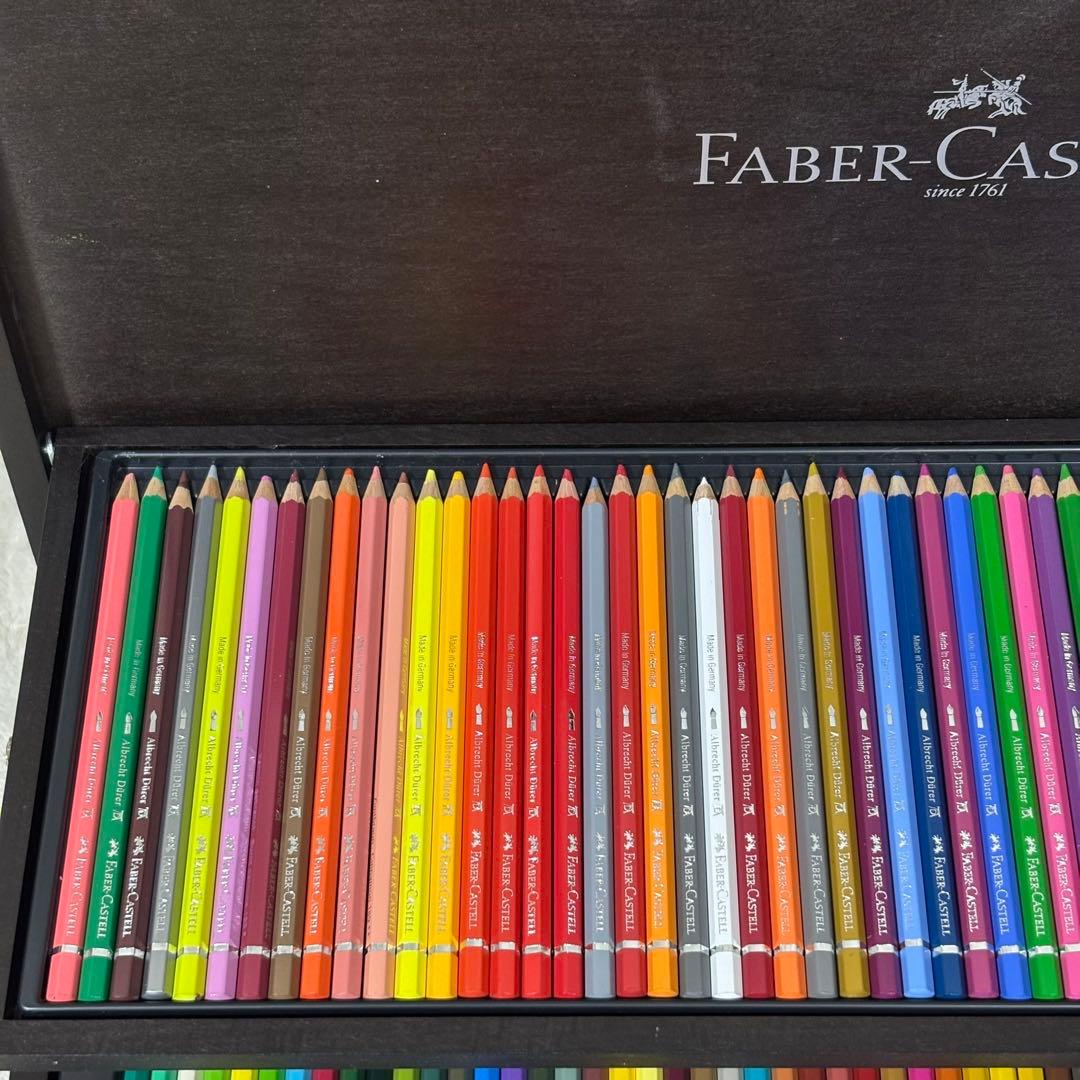 【最安値】ファーバーカステル アルブレヒト・デューラー 色鉛筆 木箱 120色