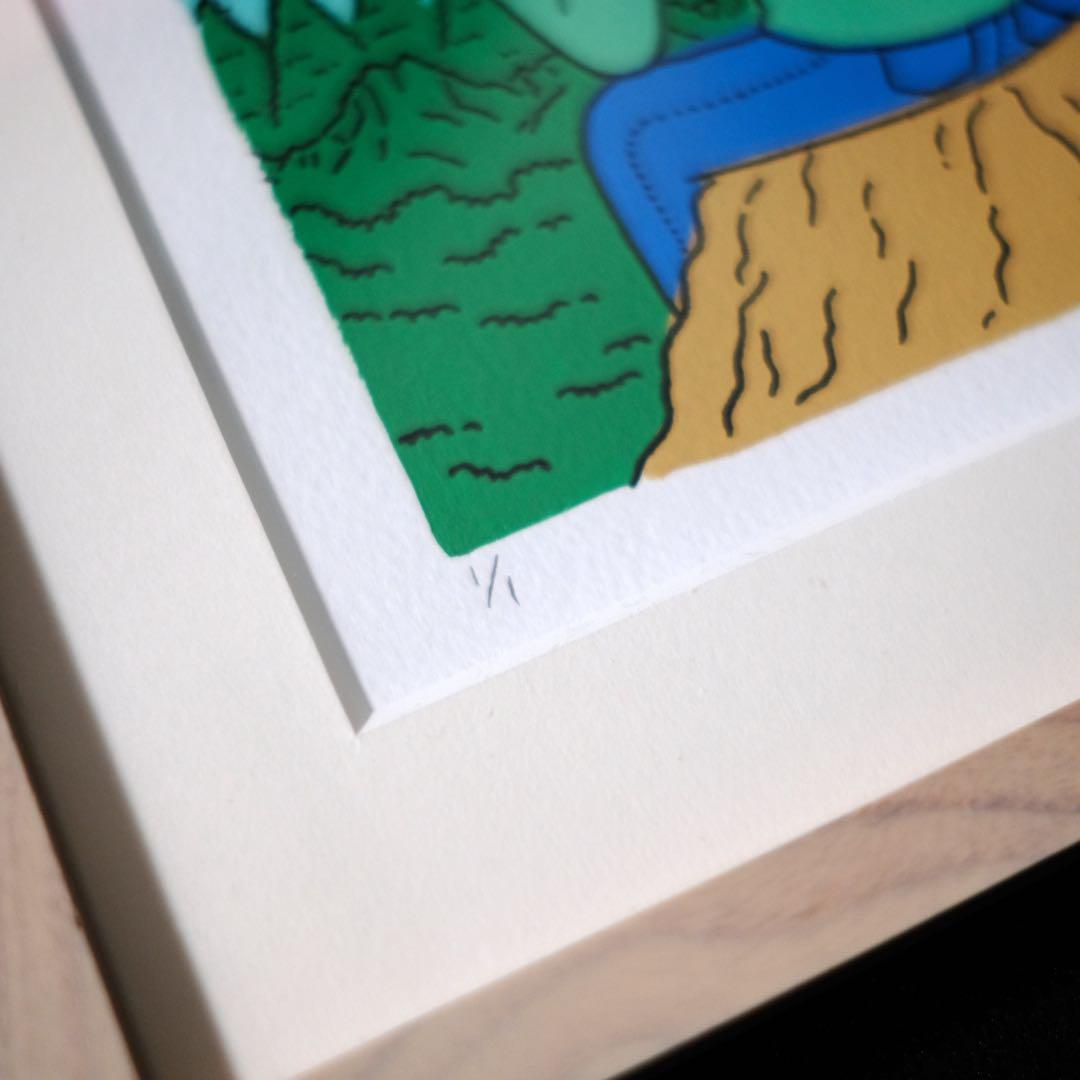 Jun Oson シルクスクリーン 限定版 個展