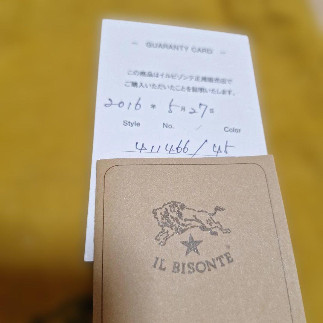 イル ビゾンテ IL BISONTE レザー ジップ ペンケース 未使用