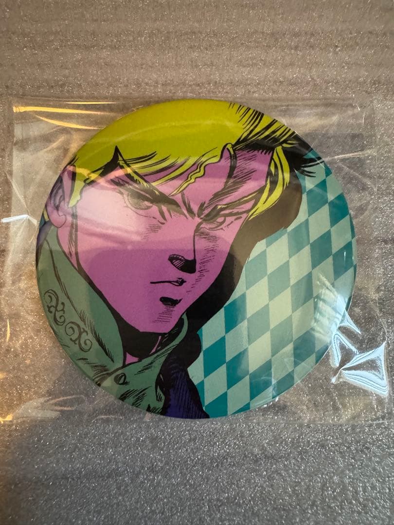 ジョジョの奇妙な冒険　ジャンプ展　50周年記念　缶バッジ　DIO ディオ　1部