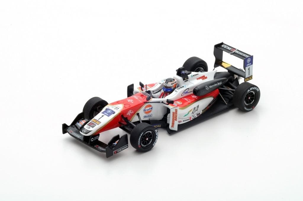 新品 1/43 スパーク ダラーラ F312 2015年 F3 マカオGP優勝車