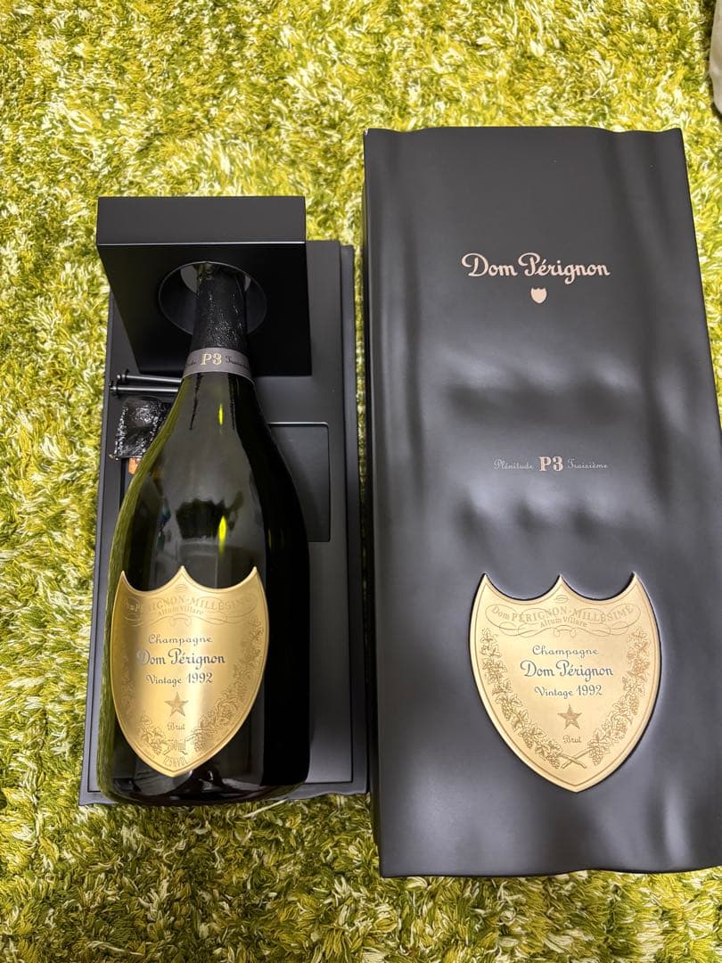 希少Dom Pérignon ヴィンテージP3シャンパン 1992年 【空瓶】