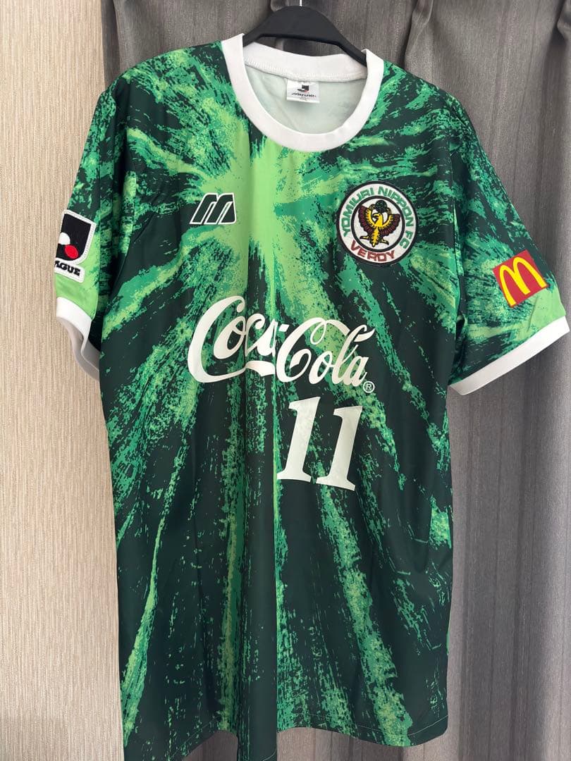 KAZU 】 三浦知良 ヴェルディ川崎 ユニフォーム No.11 カズ