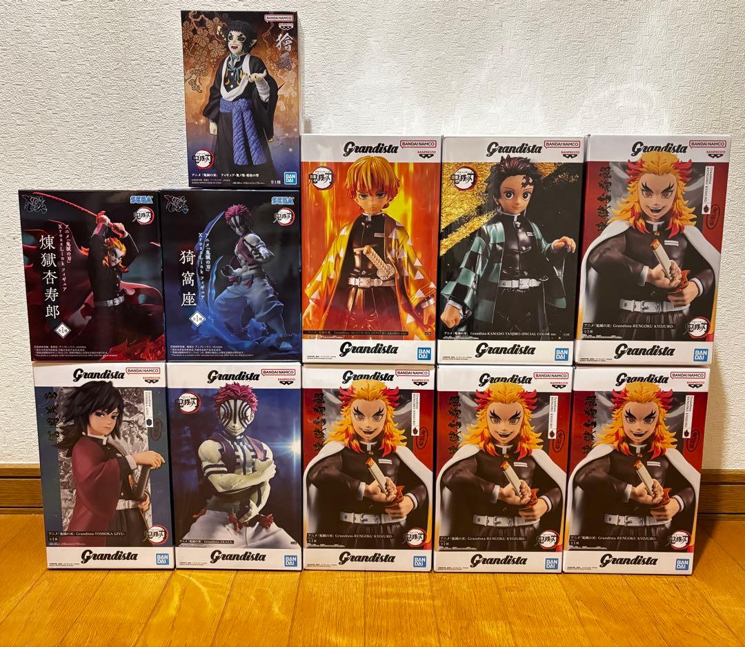 【鬼滅の刃】プライズフィギュア まとめ売り 11点セット