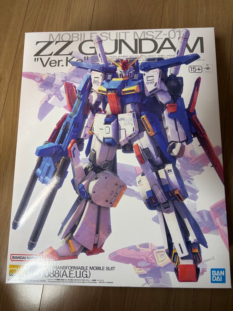 【未組立】機動戦士ZZガンダム ダブルゼータガンダム Ver.Ka