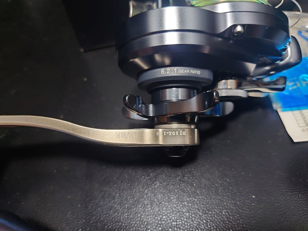 オシアジガー　fカスタム　2001NRHG リブレBJ　TB-1　替えスプール