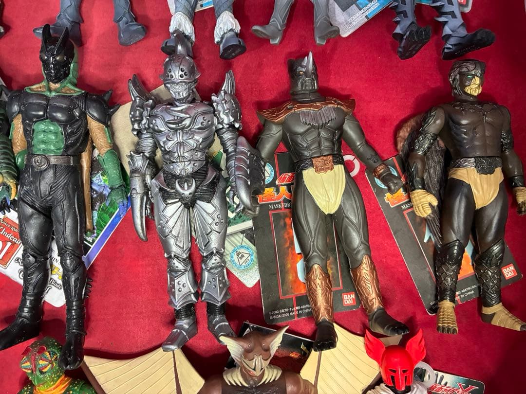 タグ付き 仮面ライダー 怪人シリーズ まとめ売り 19体 クウガ ファイズなど