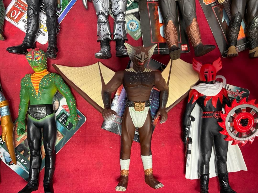 タグ付き 仮面ライダー 怪人シリーズ まとめ売り 19体 クウガ ファイズなど