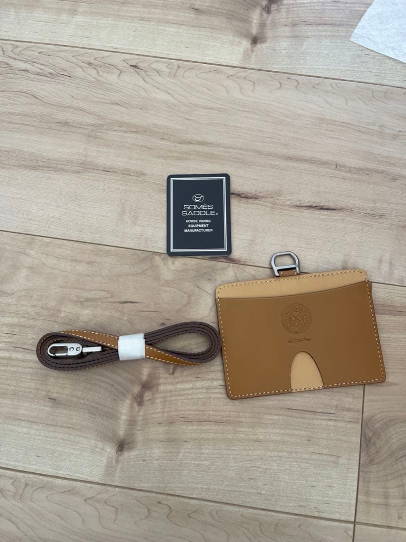 SOMES SADDLE ソメスサドル IDホルダー　ネックストラップ