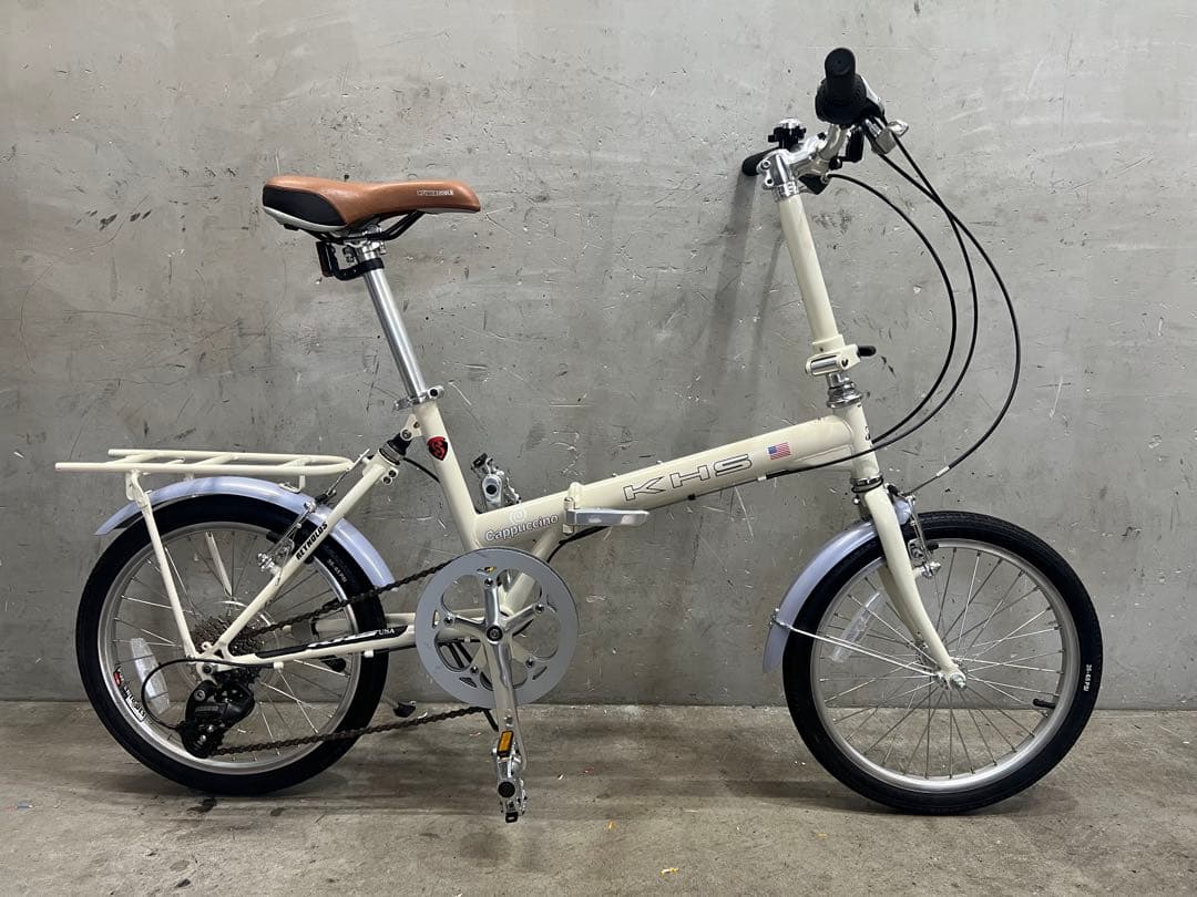 折りたたみ自転車　KHS CAPPUCCINO 18インチ クロモリ　KHS