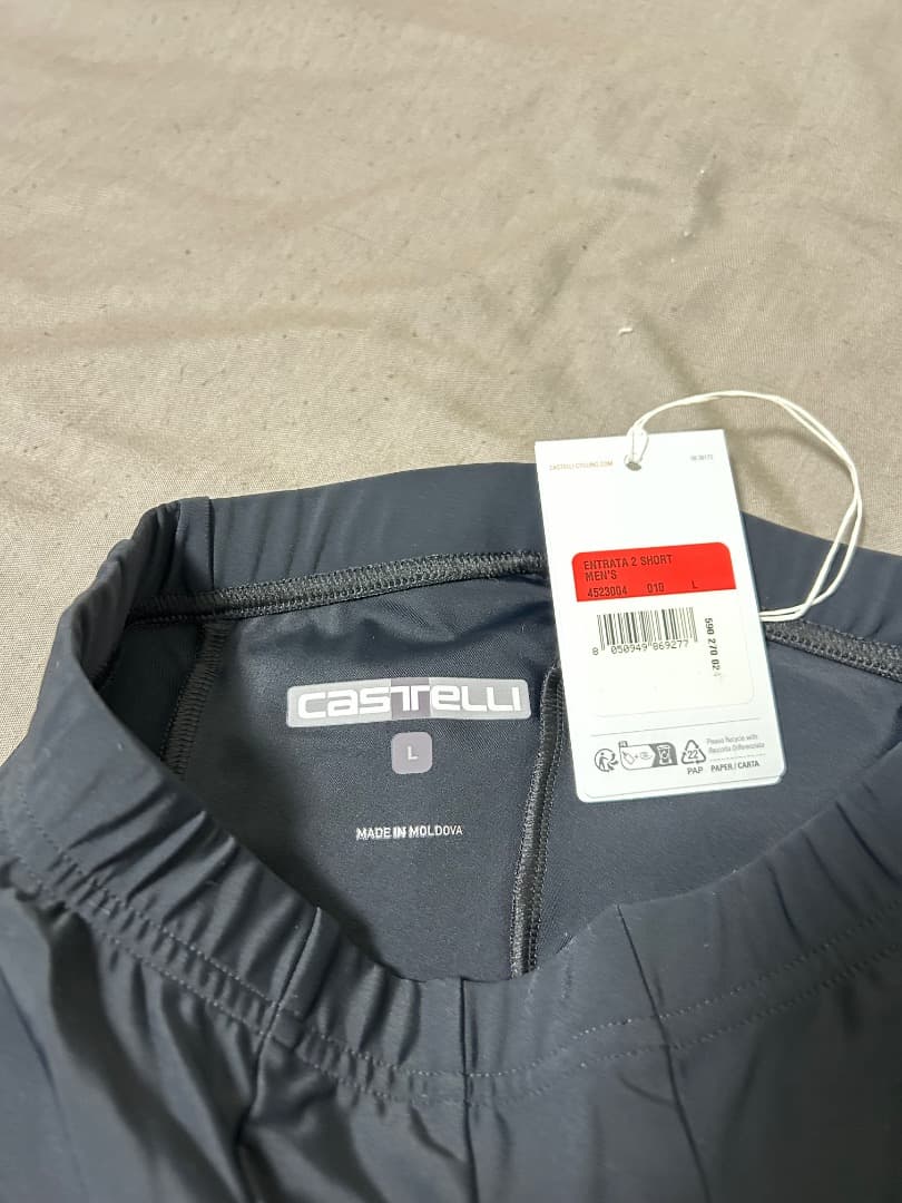 【新品・未使用】CASTELLI ENTRATA 2　ショーツ　レーサーパンツ