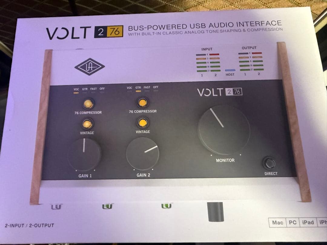 ユニバーサルオーディオ　VOLT276 美品
