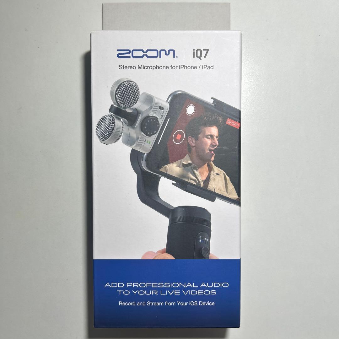 ZOOM iQ7 MS ステレオマイクロフォン