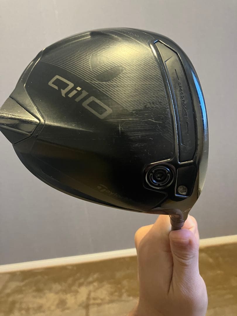 テーラーメイドqi10ドライバーデザイナーシリーズ限定ブラック